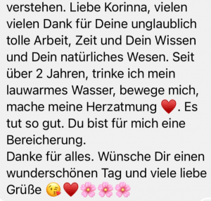 Testimonial Korinna Söhnholz