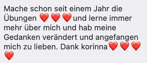 Feedback zum SoulBody Workshop von Korinna Söhnholz